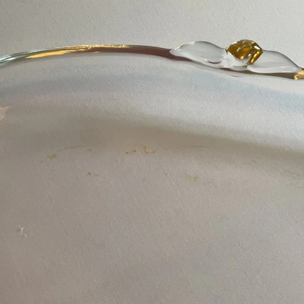 Oval Glass Tray